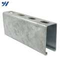 Slotted Steel Hot Dip Galvanized C Channel